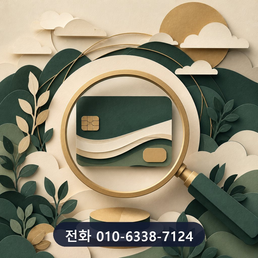 신용카드 현금화 업체 한도 확인 이미지
