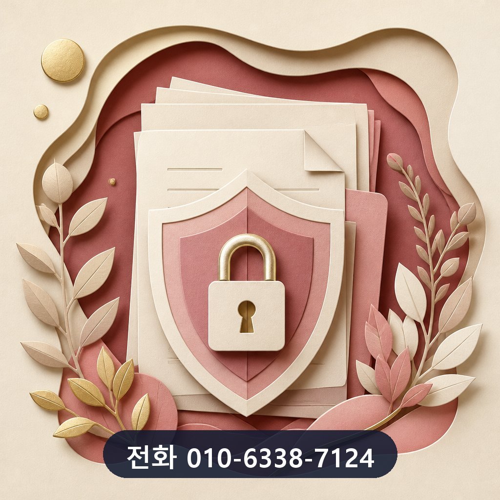 신용카드 현금화 업체 개인정보 보호 이미지